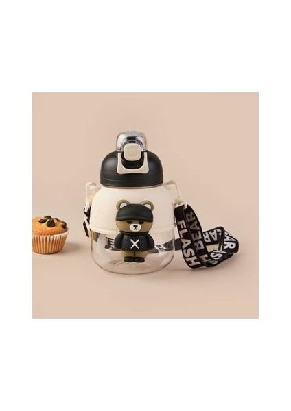 Polikarbon Figürlü Matara - Siyah - 1,1 Lt fiyatları