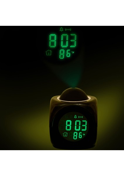 Deco Duvara Yansıtmalı Dijital Saat modelleri