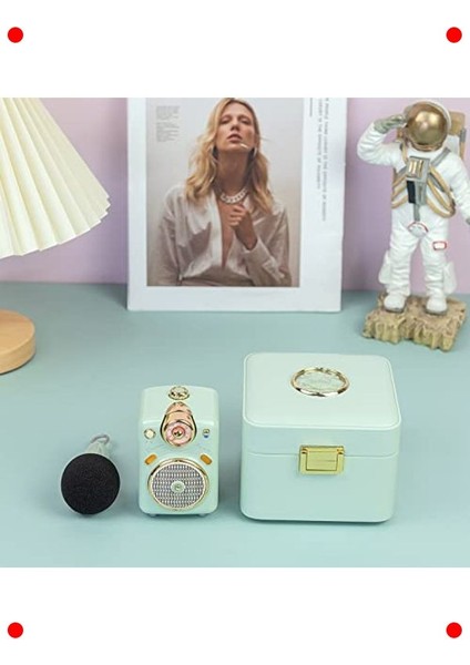 Mikrofonlu Sevimli Hoparlör (7 Ses Modlu, Yeşil) indirimleri