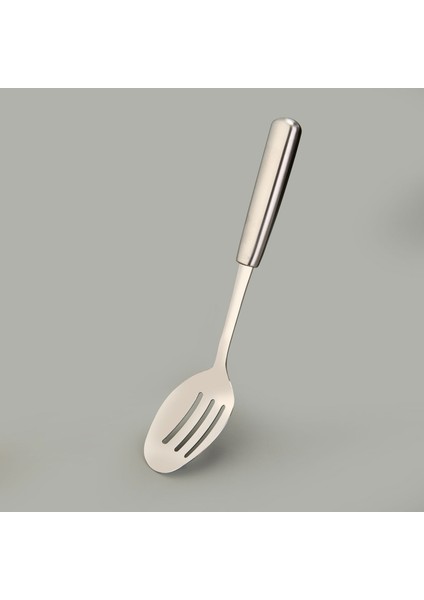 Steel Delikli Kaşık - Gri