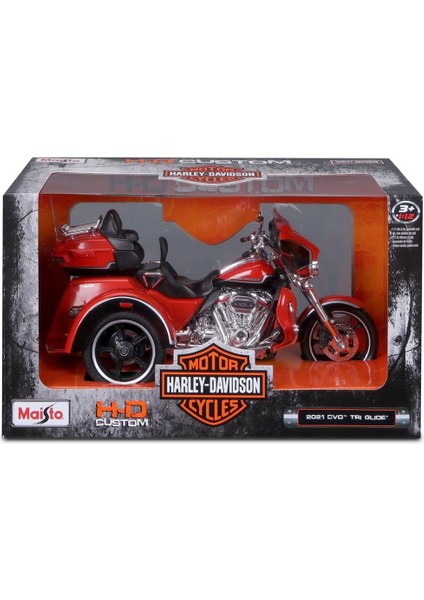 Nessiworld 1/12 Harley-Davidson 2021 Cvo Trı Glide Motosiklet modelleri