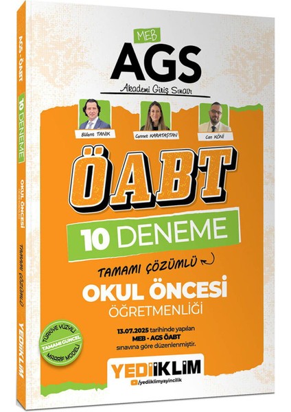 2026 Öabt Okul Öncesi Öğretmenliği(Konu-Soru-Deneme)-Meb Ags Tüm Konular Konu Anlatımı-Soru Bankası modelleri