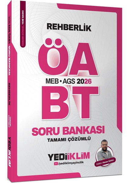 2026 Meb Ags Tüm Konular Konu Anlatımı-Soru Bankası-Öabt Rehberlik modelleri