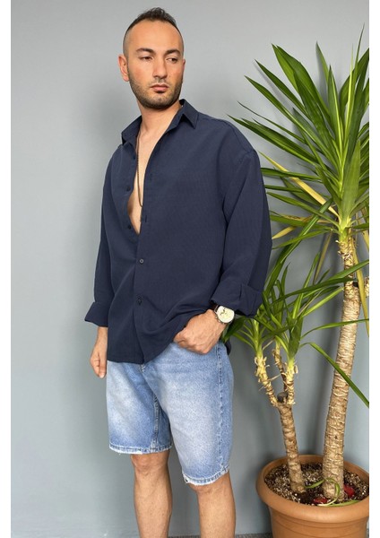 Ince Kumaş Oversize Uzun Kollu Gömlek fiyatları