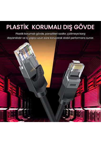 Cat6 1000MBPS Gigabit Utp Ethernet Kablosu 3 Metre