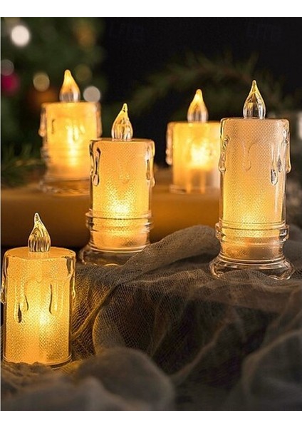 Pilli Mum 11 cm 6 Lı