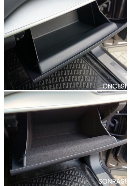 Togg T10F Sedan Konfor Seti - Araç Içi Eşya Ceplerine Özel Kumaş Kaplama modelleri