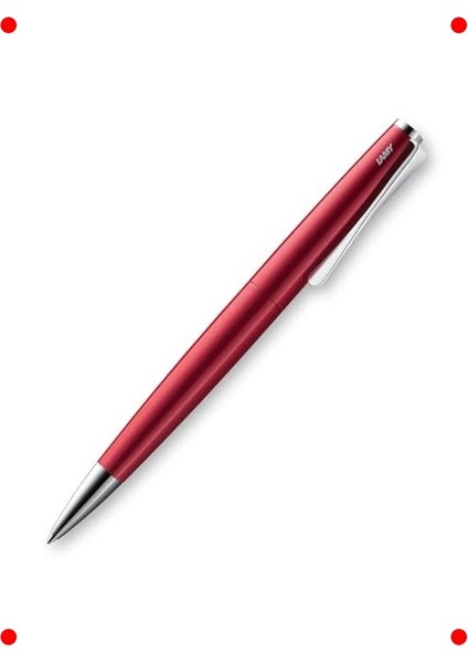 Parlak Kırmızı Tükenmez Kalem
