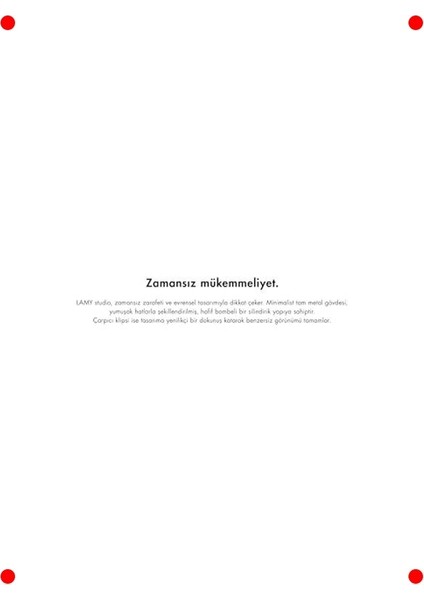 Parlak Kırmızı Tükenmez Kalem indirimleri