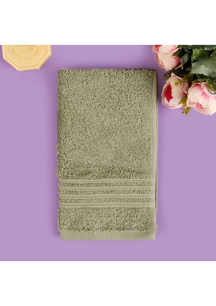 Soft Samantha El Havlusu - Haki - 30X50 cm