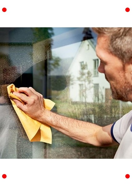 Yüksek Parlaklıkta Sarı Cam Bezi, 2'li Paket modelleri