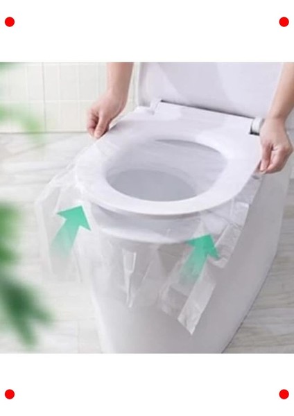 50 Adet Tek Kullanımlık Klozet Kapağı Örtüsü | Seyahat fiyatları