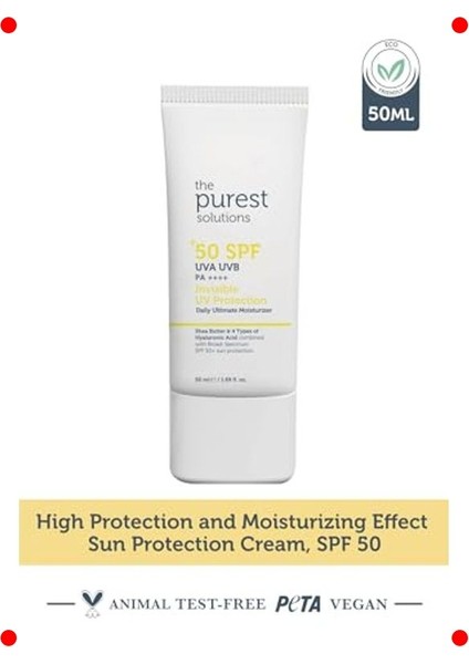 Spf 50 Yüksek Korumalı Güneş Kremi 50 ml fiyatları