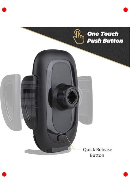 Araç Havalandırma Telefon Tutucu - Hızlı Açma Özellikli modelleri