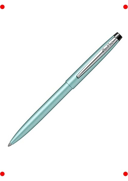 Basmalı Mekanizmalı Tükenmez Kalem, Mint Renk