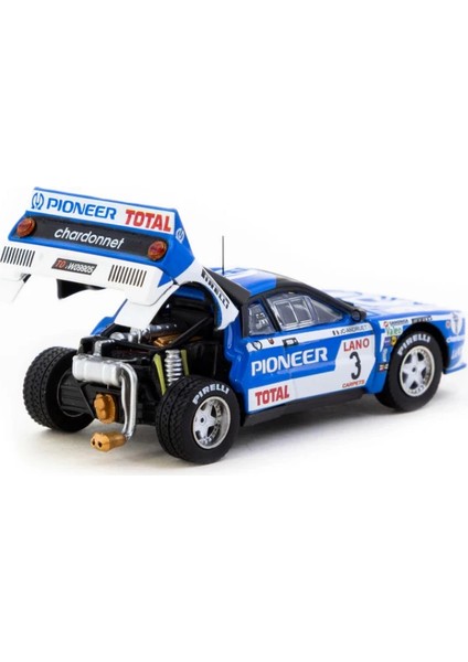 Wornessiworld 1/64 Lancia 037 Rally Ypres 24 Hours Rally 1983 #3 fiyatları