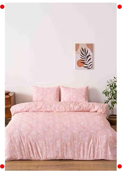 Papatya Desenli Pamuk Tek Kişilik Nevresim Takımı fiyatları