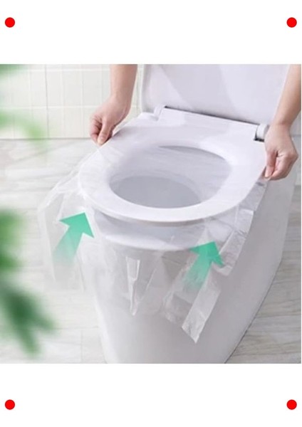 50 Adet Tek Kullanımlık Klozet Kapağı Örtüsü fiyatları