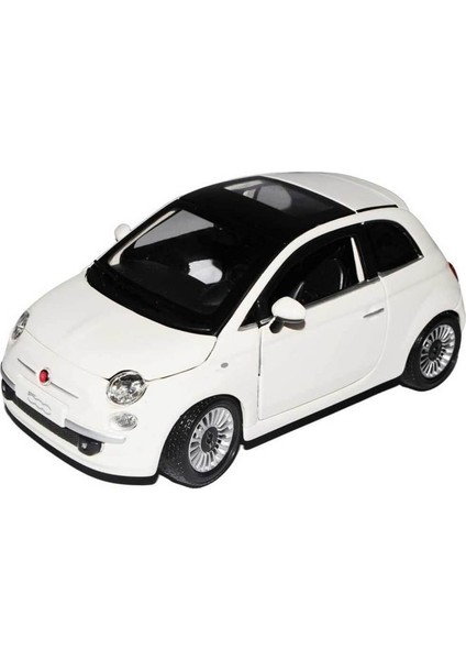 1:24 Fiat 500 2007 Model Araba