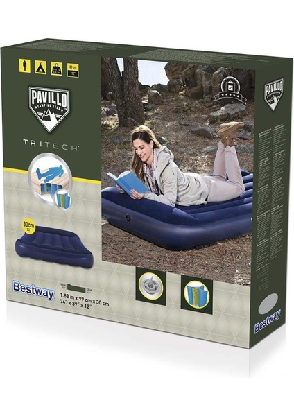 Nessiworld Pavillo Tek Kişilik Şişme Yatak 67680 indirimleri