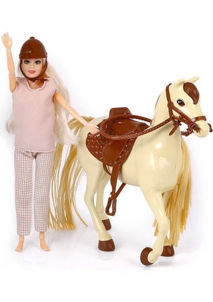 Jasmine Atlı Bebek Bej-Kahve fırsatları