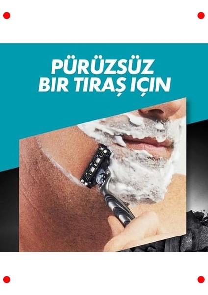 Kömür Özlü Yedek Tıraş Bıçağı - 2'li Paket modelleri