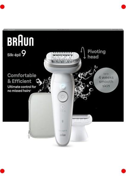 Gelişmiş Kablosuz Epilatör Seti