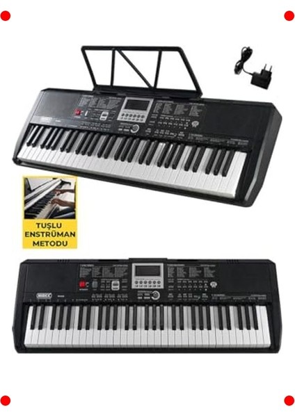 61 Tuşlu Dijital Org Başlangıç Seti, Eğitim Materyalli modelleri