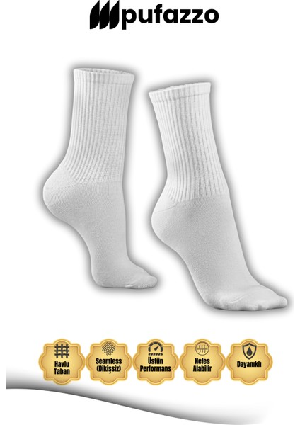 Erkek Soket Çorap 3'lü Set - Doğal Pamuk, Dikişsiz, Spor Koşu Yürüyüş ve Antrenman Çorabı fiyatları