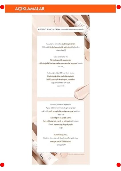 SPF50+ Aydınlatıcı ve Ton Eşitleyici Bb Krem indirimleri