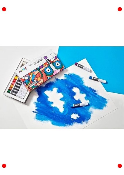 Suda Çözünür Yağlı Pastel Boya Seti - 24'lü modelleri