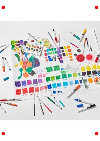 Suda Çözünür Yağlı Pastel Boya Seti - 24'lü indirimleri