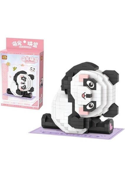 LZ-8802 Sporcu Panda 380 Parça Block Oyuncak