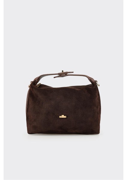 Kahve Kadın Küçük El Çantası