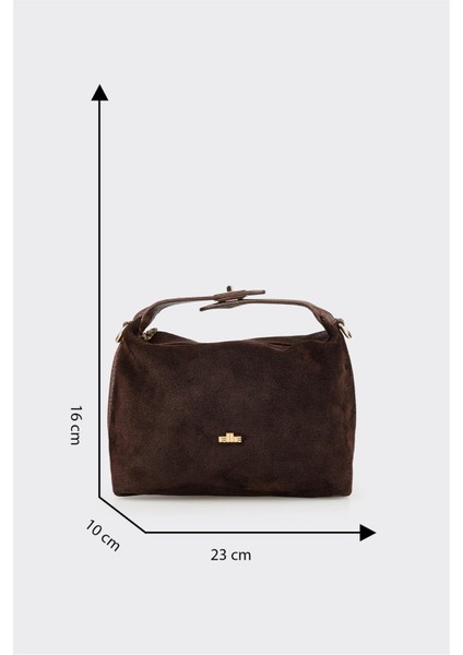 Kahve Kadın Küçük El Çantası