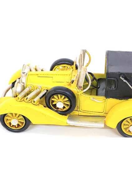 Dekoratif Metal Araba Vintage Biblo Ev Ofis Hediyelik fırsatları