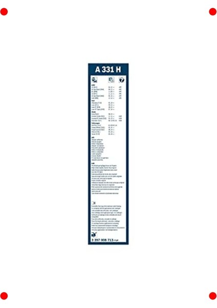 Arka Cam Sileceği (330MM) - Skoda Karoq Uyumlu fırsatları