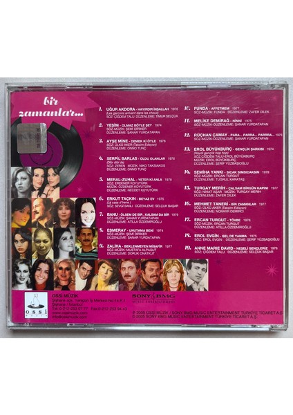 Bir Zamanlar CD (Orijinal Dönem Baskı Cd) fiyatları