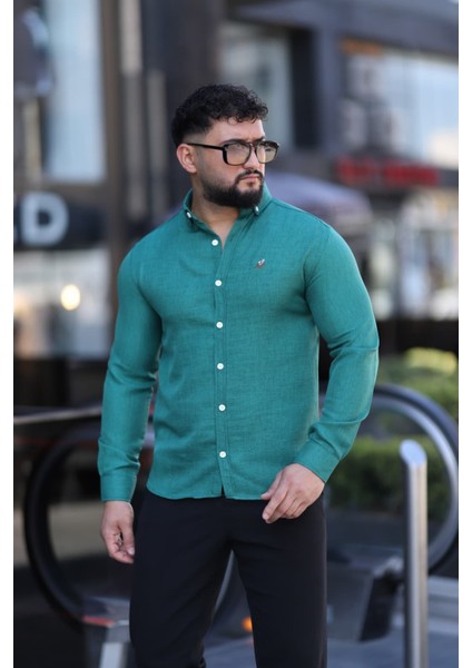 Business Class Klasik Yaka Kolay Ütülenebilir Gömlek