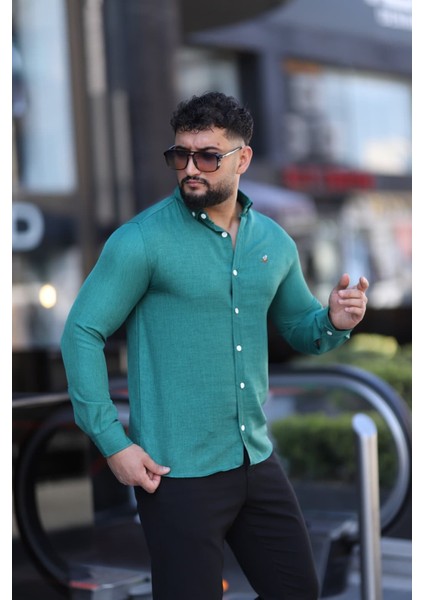 Business Class Klasik Yaka Kolay Ütülenebilir Gömlek modelleri