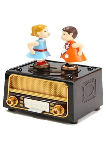 Radyo Müzikli Müzik Kutusu Kurmalı Dekoratif Hediyelik fiyatları