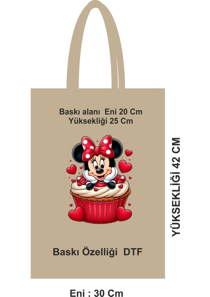 Şık Tasarımlı Bez Poşet – Dtf Baskılı, 30X42 cm Pamuk Kumaş modelleri