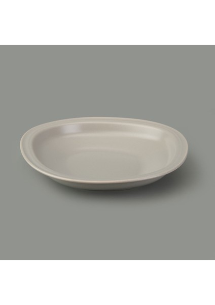 Kitchen Bloom Çukur Yemek Tabağı - Gri - 23 cm fiyatları