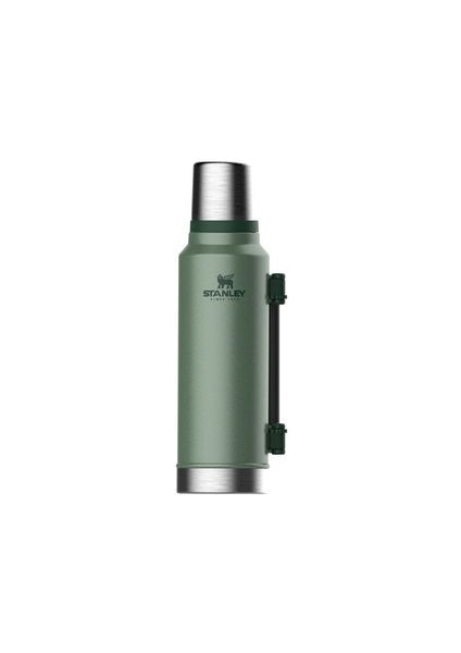 Termos The Legendary Classic Bottle Hammertone Green - 1,4 Lt