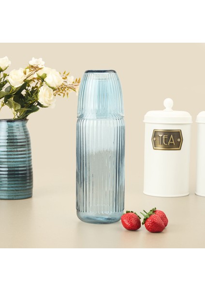 Splendid Başucu Sürahisi - Mavi - 1000 ml