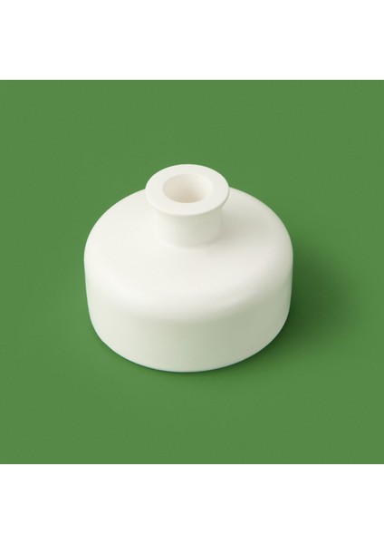 Deco Carly Şamdan - Beyaz - 7x9 cm