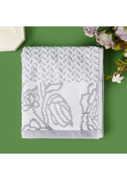 Soft Noble El Havlusu - Gri - 30X50 cm