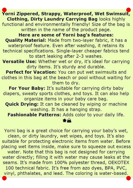 Su Geçirmez Çok Amaçlı Taşıma Torbası 30X37CM modelleri