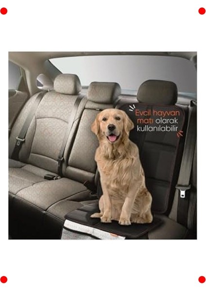 Kalın Pedli Araç Koltuk Koruyucu - Çocuk Koltuğu Altlığı indirimleri