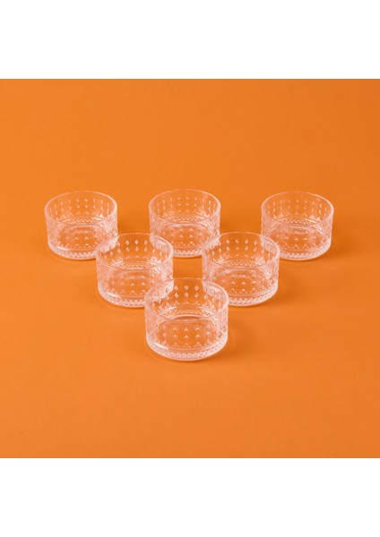 Branda 6'lı Kase - Şeffaf - 220 ml fiyatları